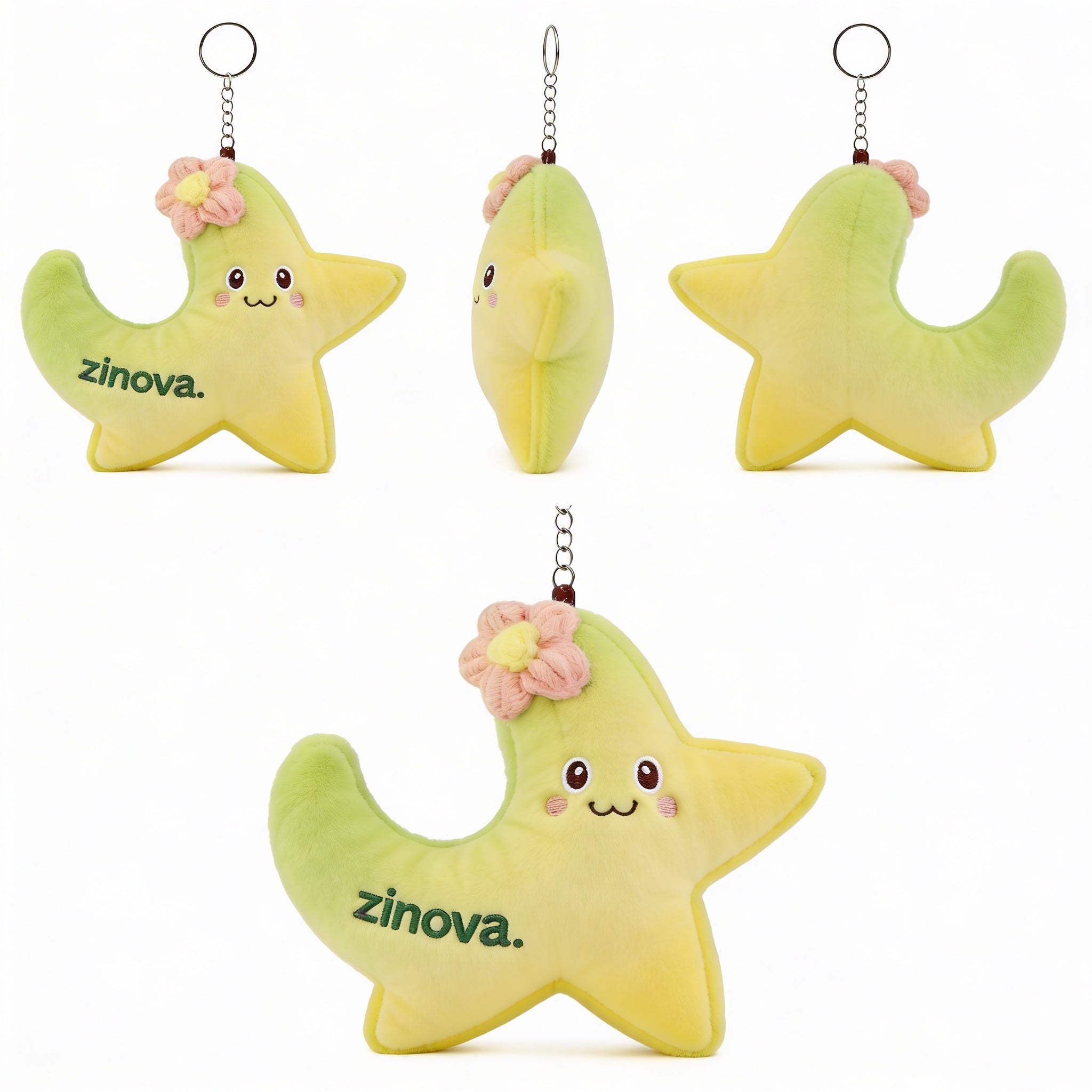 zinova® Cloud-Soft Pocket Plush Charm – Your Bag’s Tiny Fluffy Sidekick | Cute Stuffed Toy Accessory for Instant Cuddles & Daily Joy