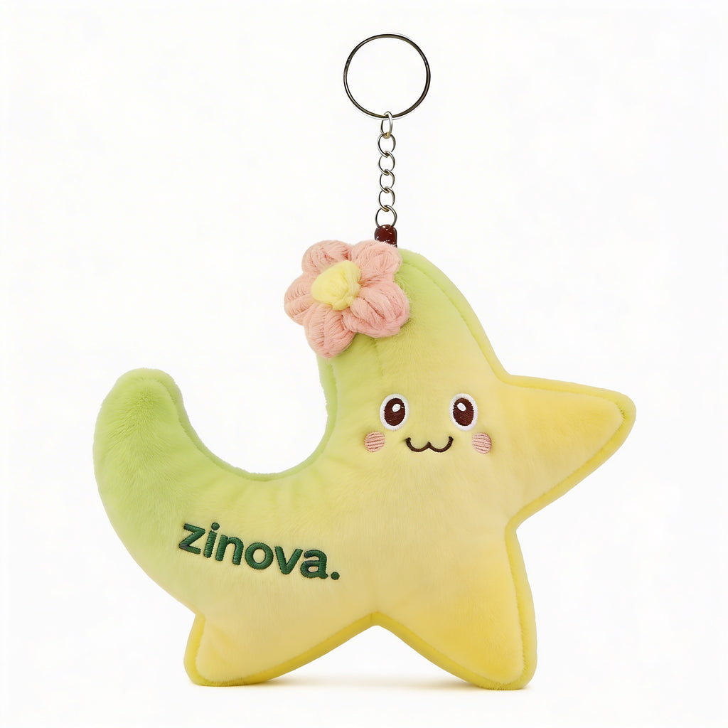 zinova® Cloud-Soft Pocket Plush Charm – Your Bag’s Tiny Fluffy Sidekick | Cute Stuffed Toy Accessory for Instant Cuddles & Daily Joy