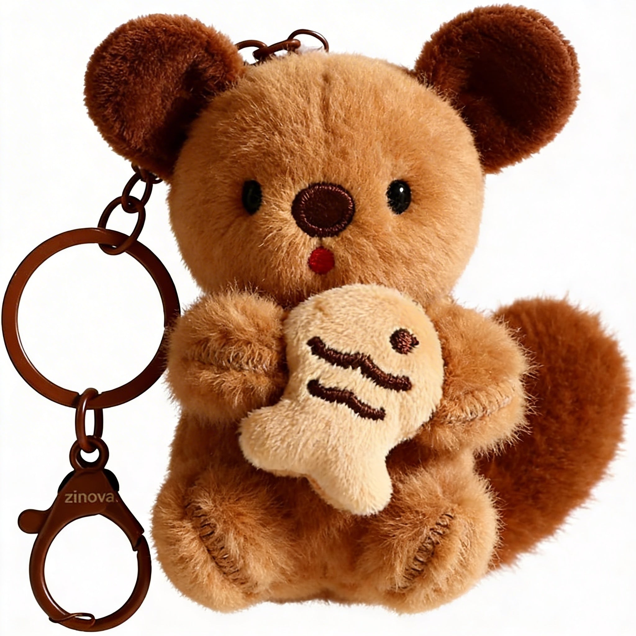 zinova® Tiny Cuddle Sprite Plush Keychain - Your Pocket-Sized Cheerleader for Bags, Keys & Every Whimsical Adventure!