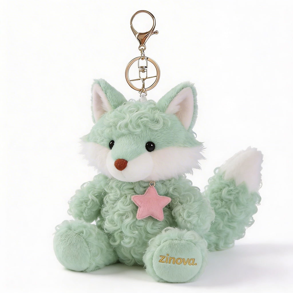 zinova® Tiny Fluff Guardian Plush Keychain – Turn Your Daily Errands into Magical Adventures with Your Pocket-Sized Fuzzy Sidekick!