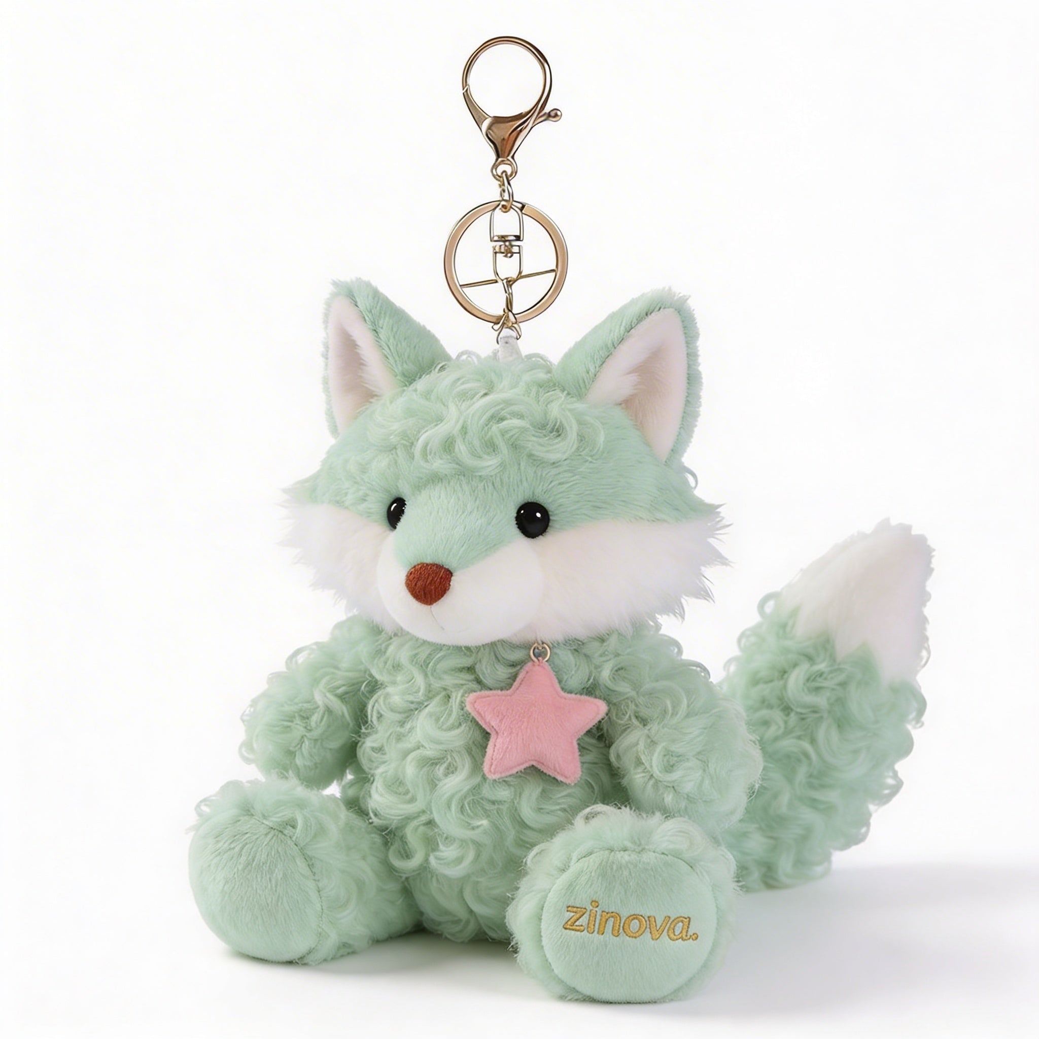 zinova® Tiny Fluff Guardian Plush Keychain – Turn Your Daily Errands into Magical Adventures with Your Pocket-Sized Fuzzy Sidekick!