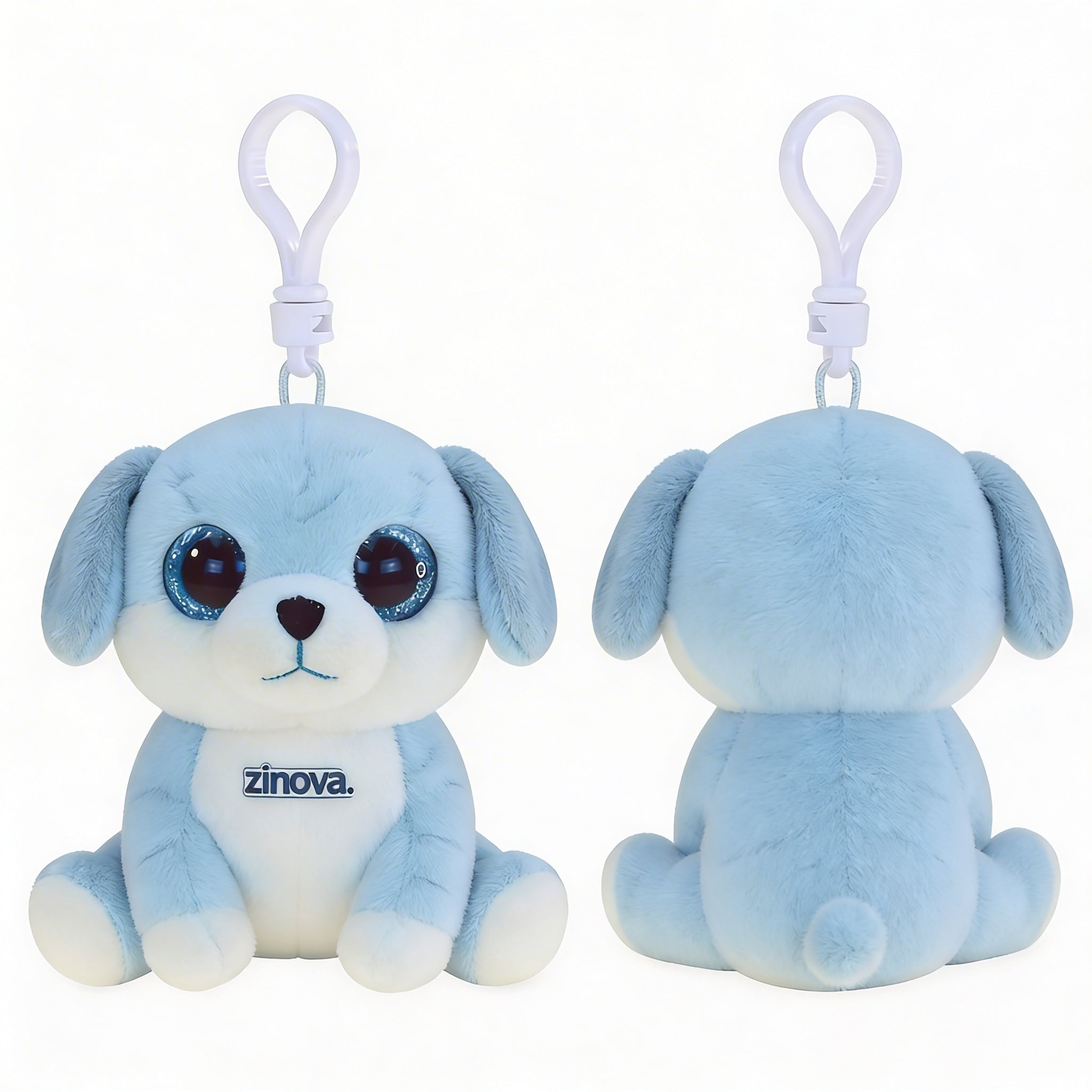 zinova® Tiny Fluffy Pocket Hug Plush Charms – Your Adorable Mini Sidekicks for Backpacks, Keys & Daily Joy!