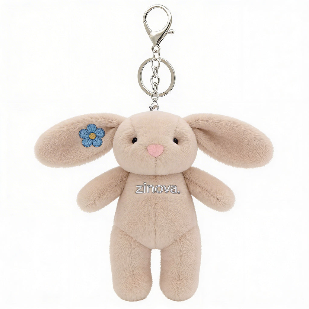 zinova® Tiny Cuddle Enchanters - Magical Mini Stuffed Animal Keychains | Fuzzy Pocket-Sized Sidekicks for Backpacks, Keys & Everyday Joy